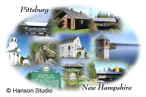 Pittsburg, NH - Collage